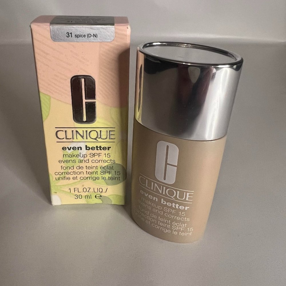 Clinique Even Better Makeup Broad Spectrum SPF 15 - 31 SPICE (D-N) - 1oz